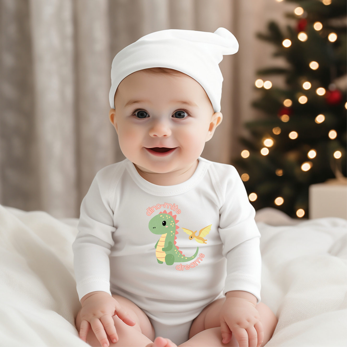 Dinomite Dreams Onesie