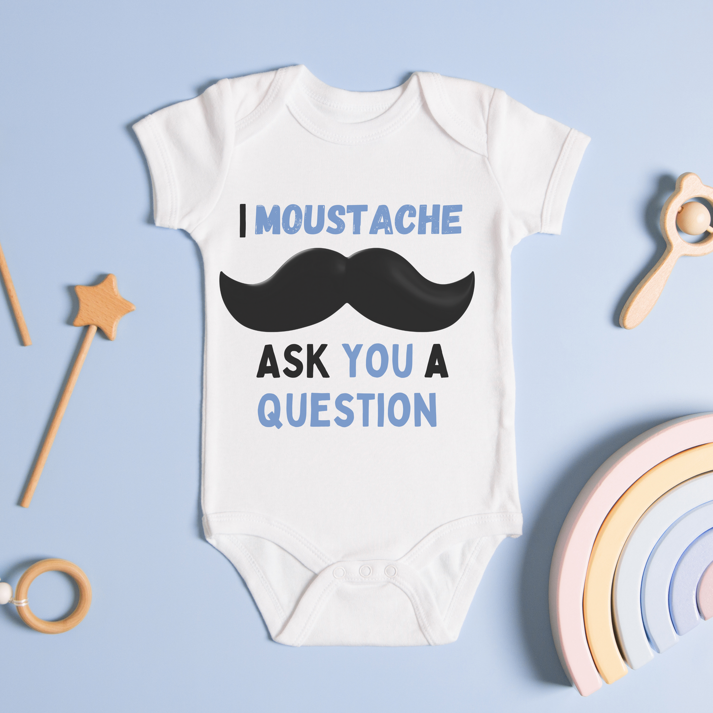 Moustache Onesie