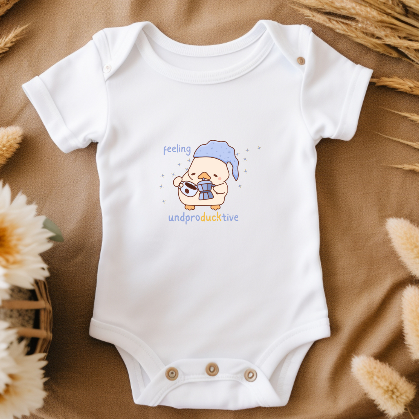 Feeling Unpro-duck-tive Onesie
