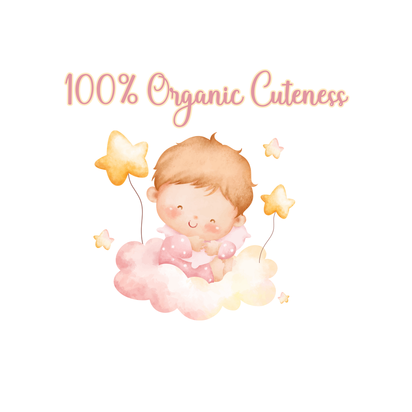 100% Organic Cuteness Onesie