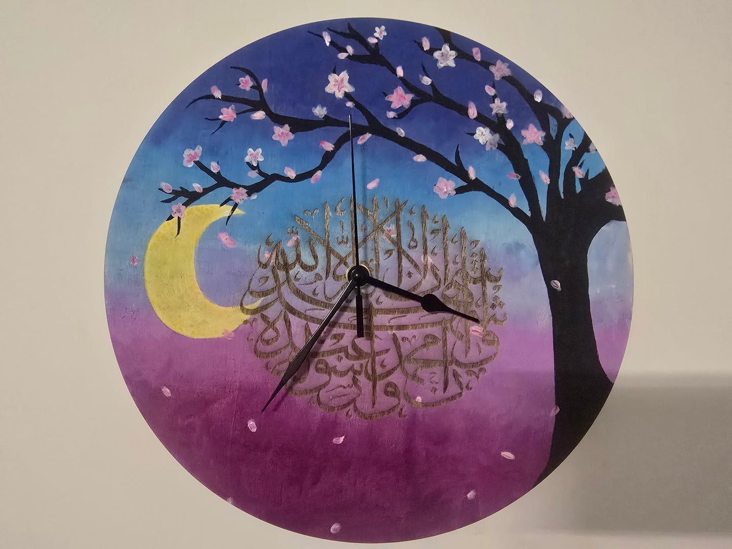 Cherry Blossom Clock