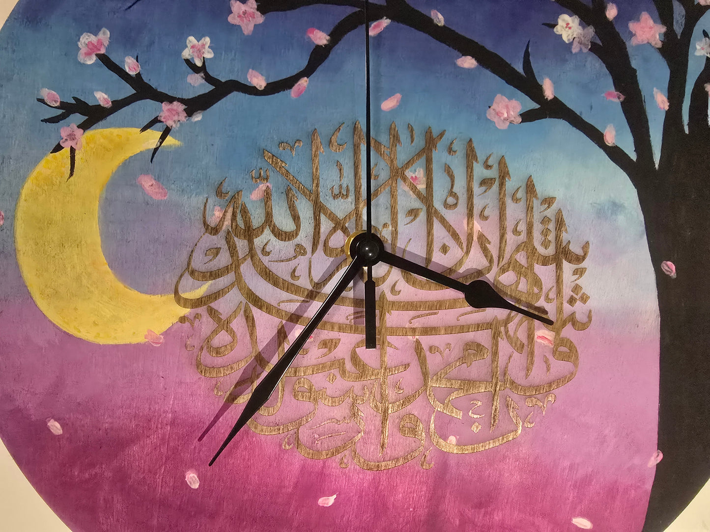 Cherry Blossom Clock