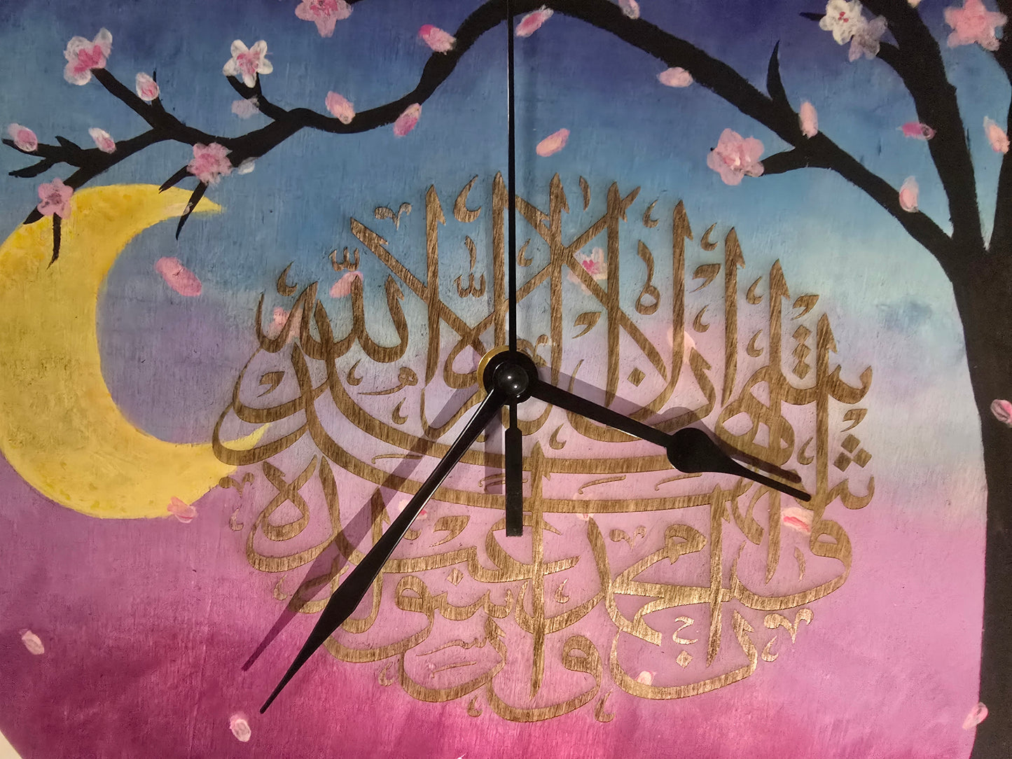 Cherry Blossom Clock