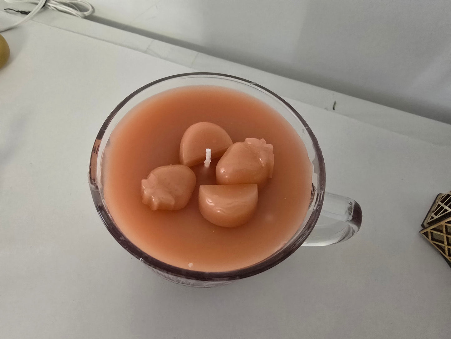 Red Jelly Boba Candle