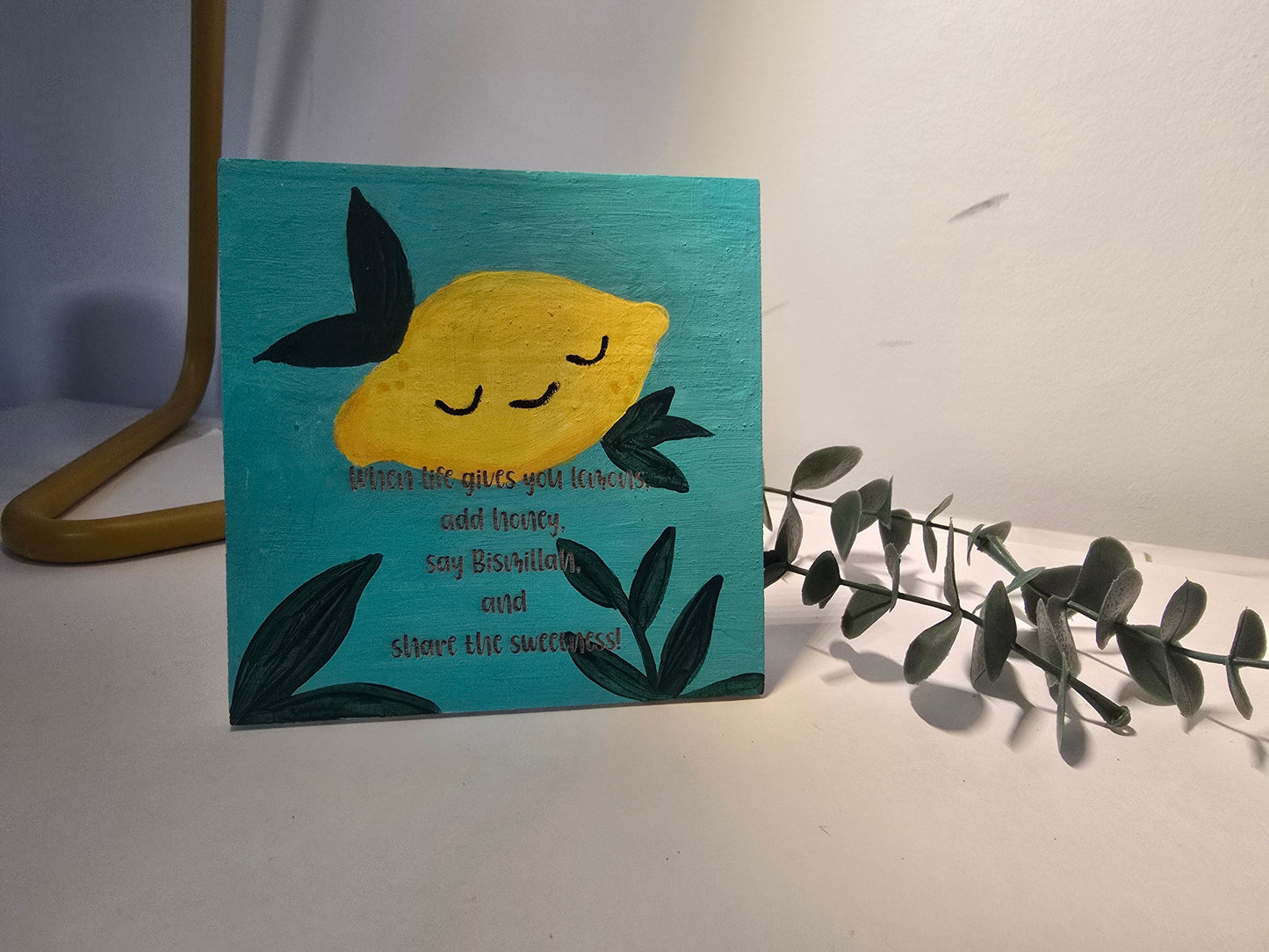 When Life Gives You Lemons Coaster