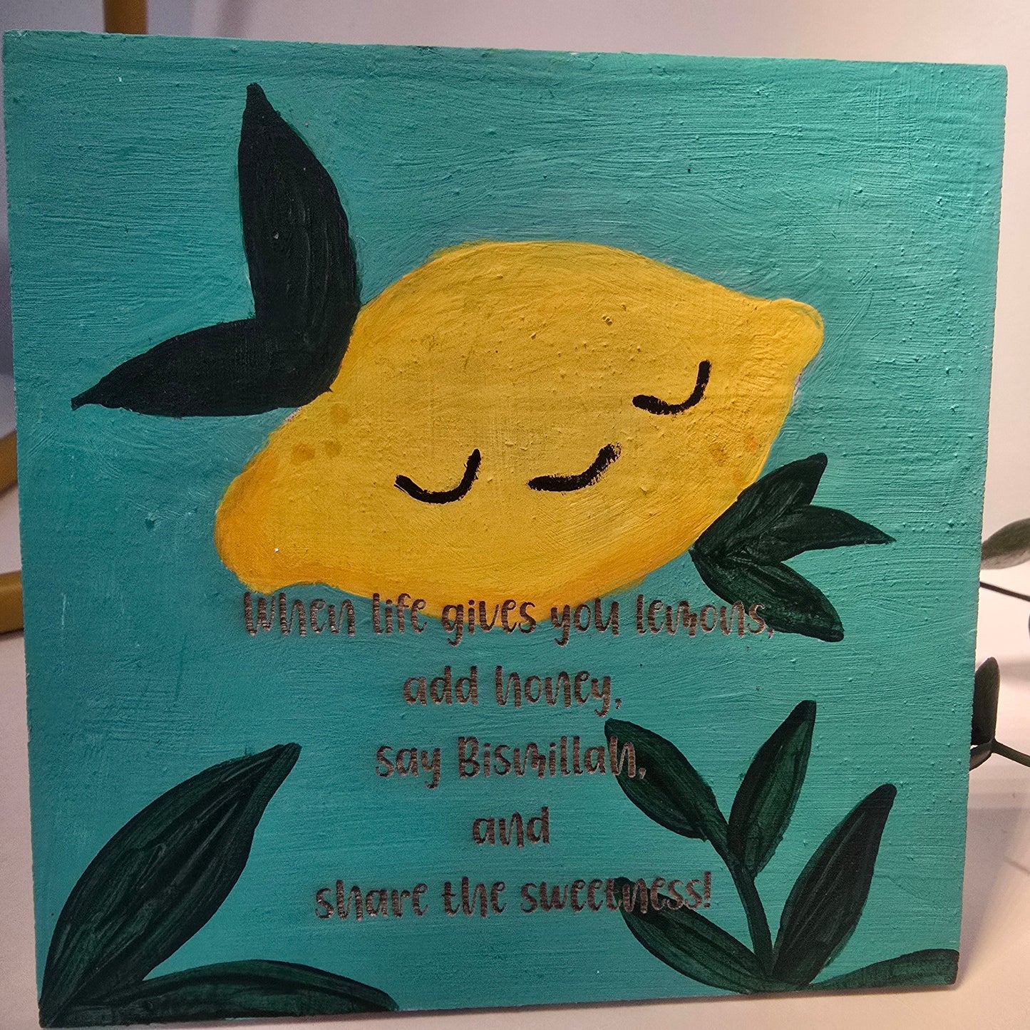 When Life Gives You Lemons Coaster