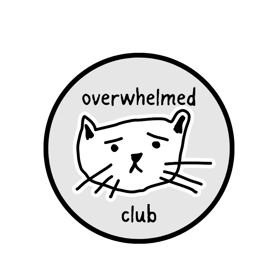 Overwhelmed Club Mug - For the Overachievers