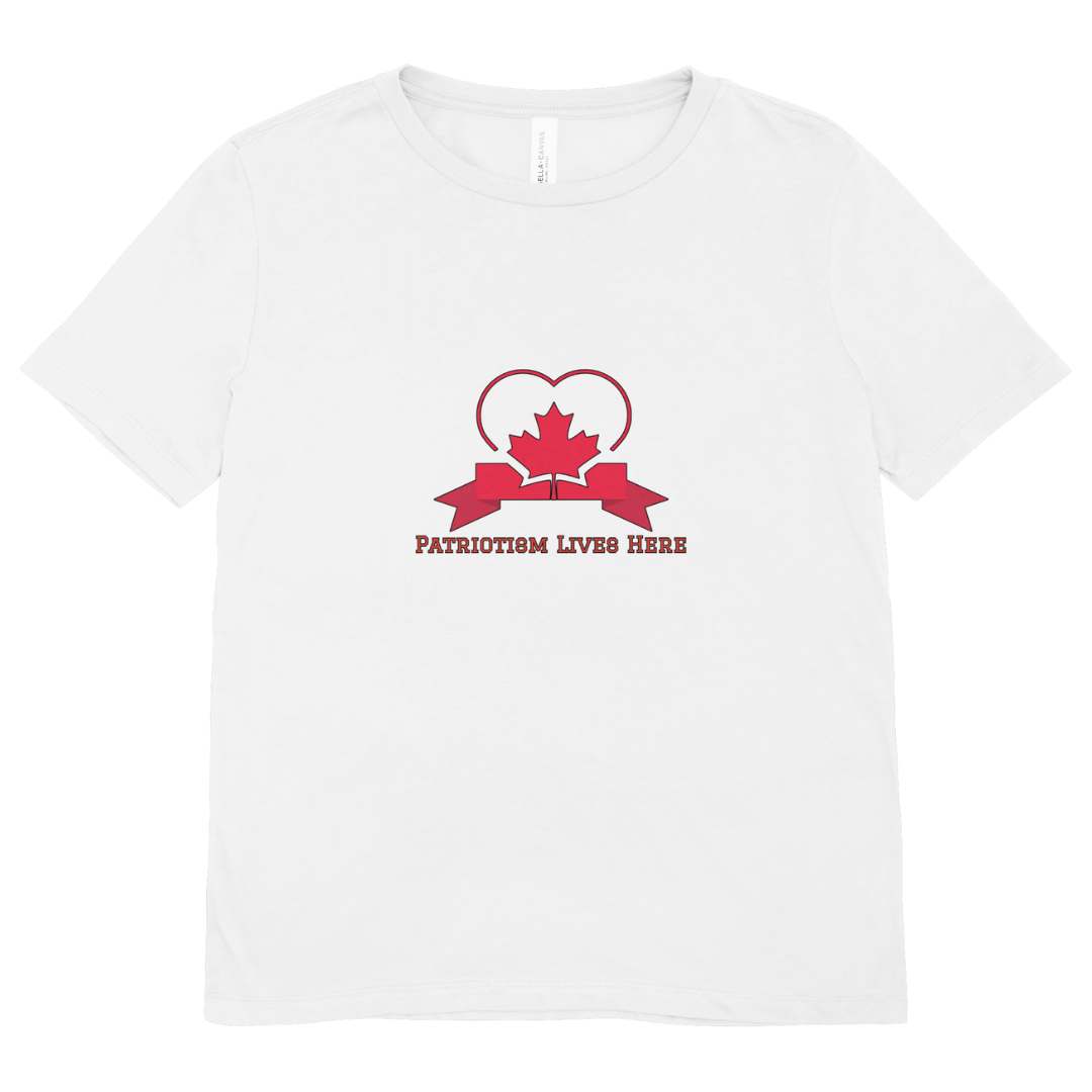 Patriotism Lives Here T-Shirt