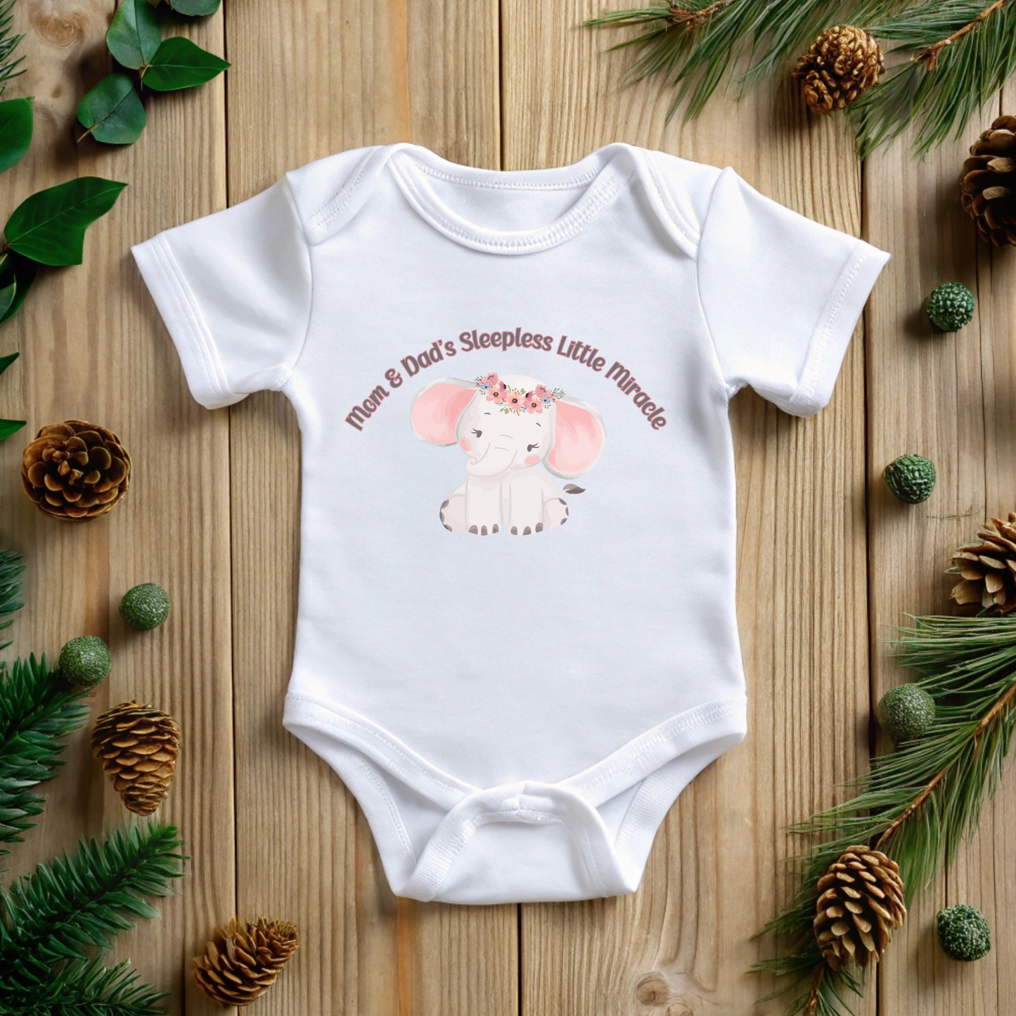 Mom & Dad’s Sleepless Little Miracle Onesie