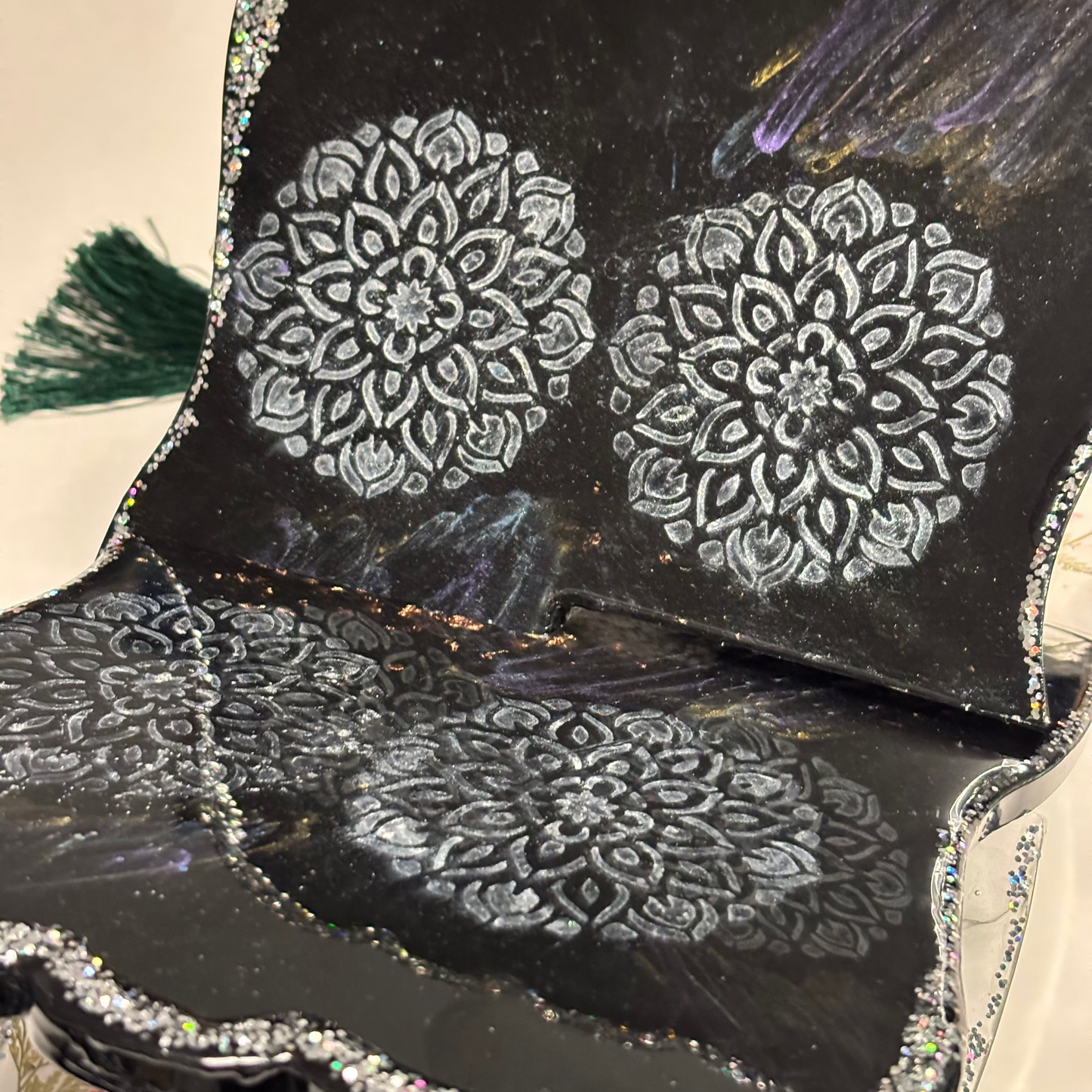 Galaxy Floral Book Holder