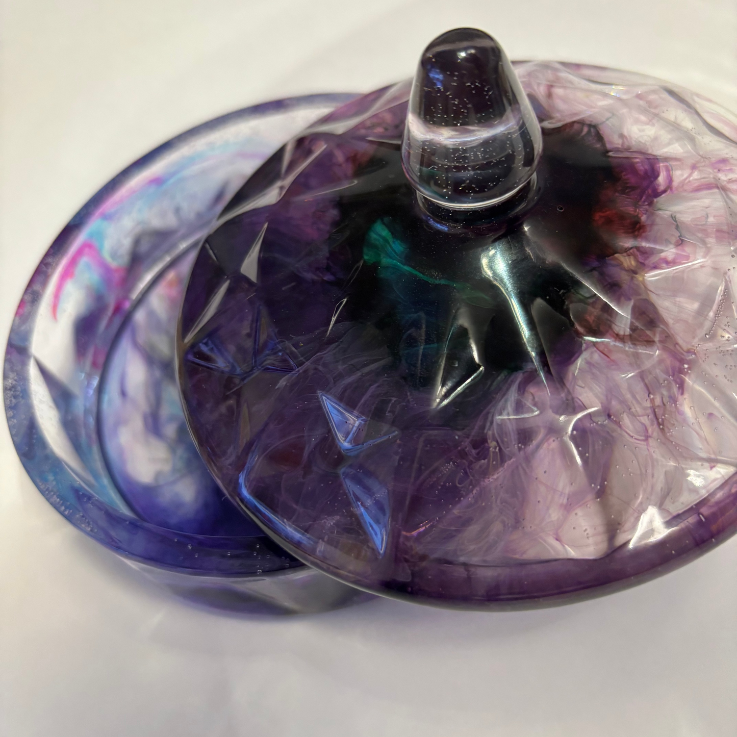 Purple Galaxy Decor Jar