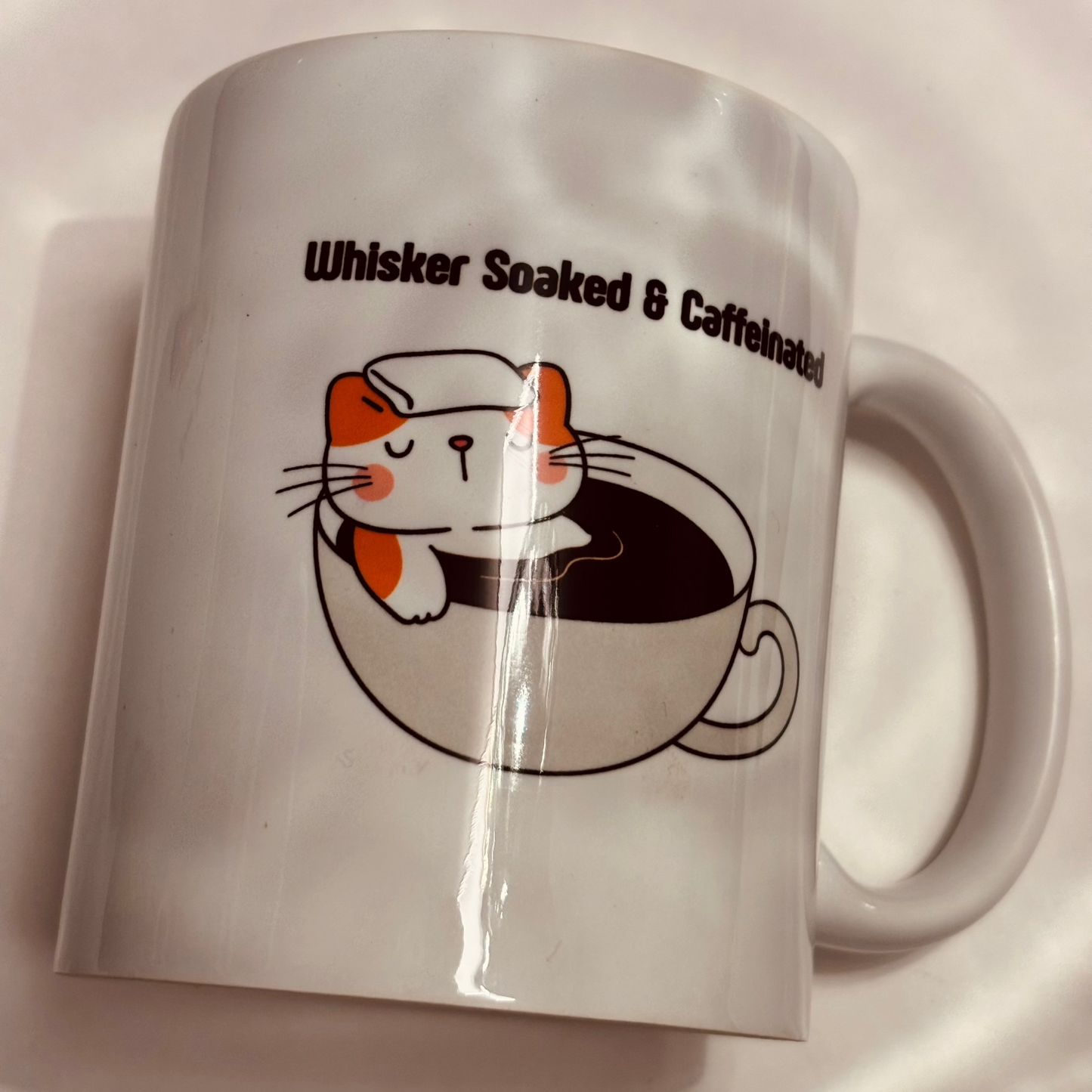 Whisker Soaked & Caffeinated Mug