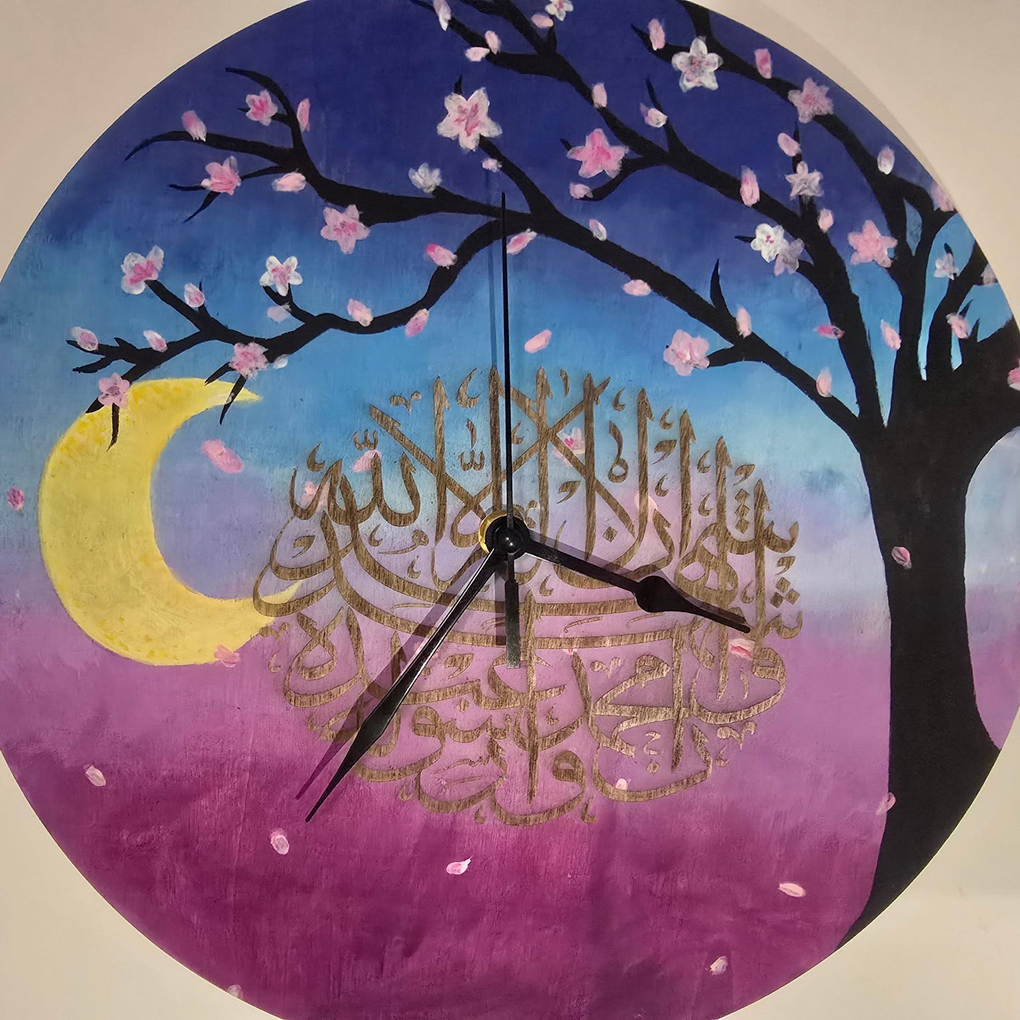 Cherry Blossom Clock