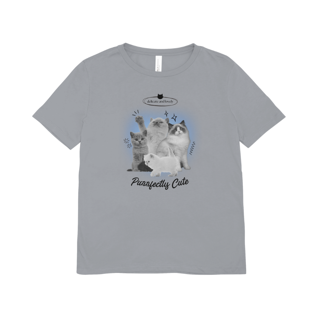 Purrfectly Cute Vintage T-shirt