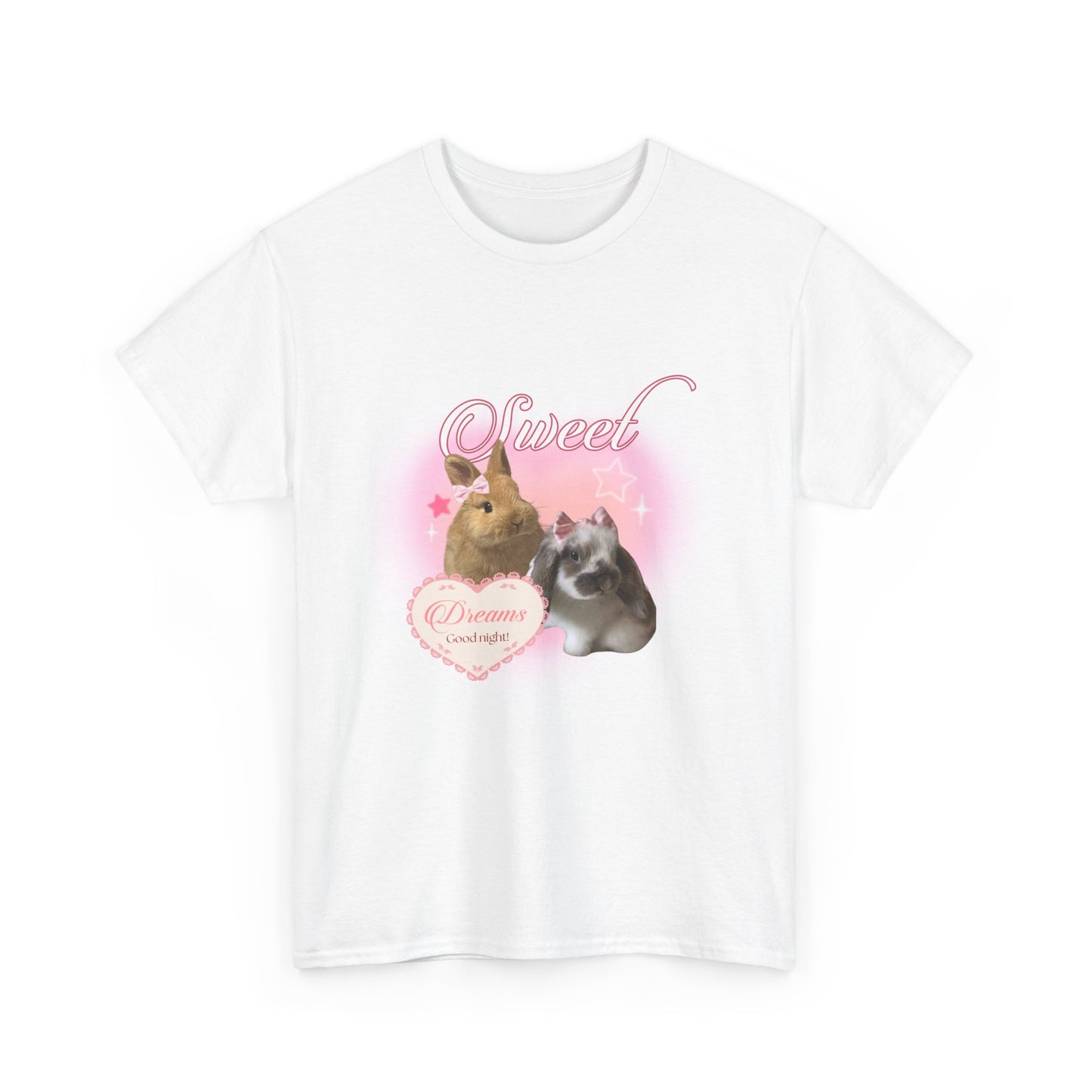 Sweet Dreams Pet Lovers Unisex Heavy Cotton Tee