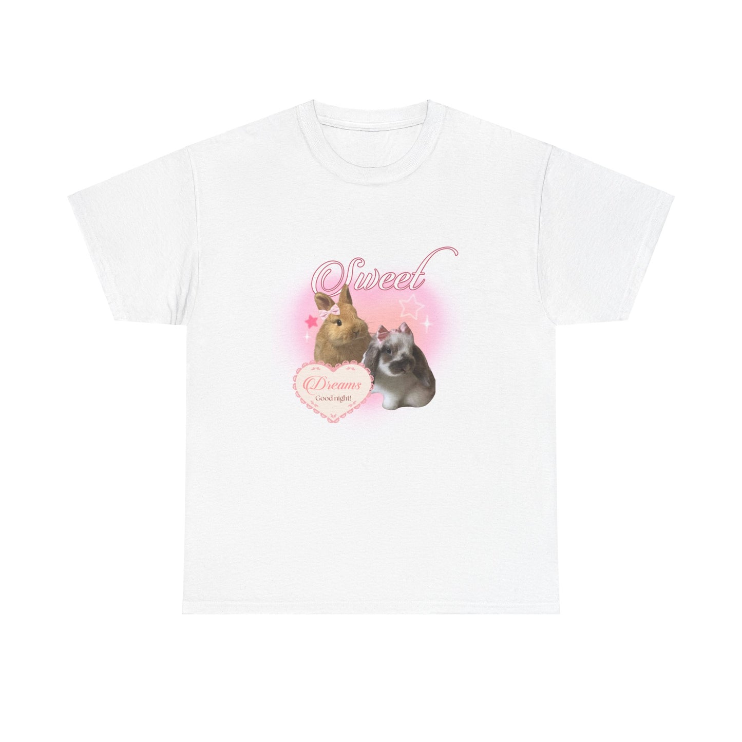 Sweet Dreams Pet Lovers Unisex Heavy Cotton Tee