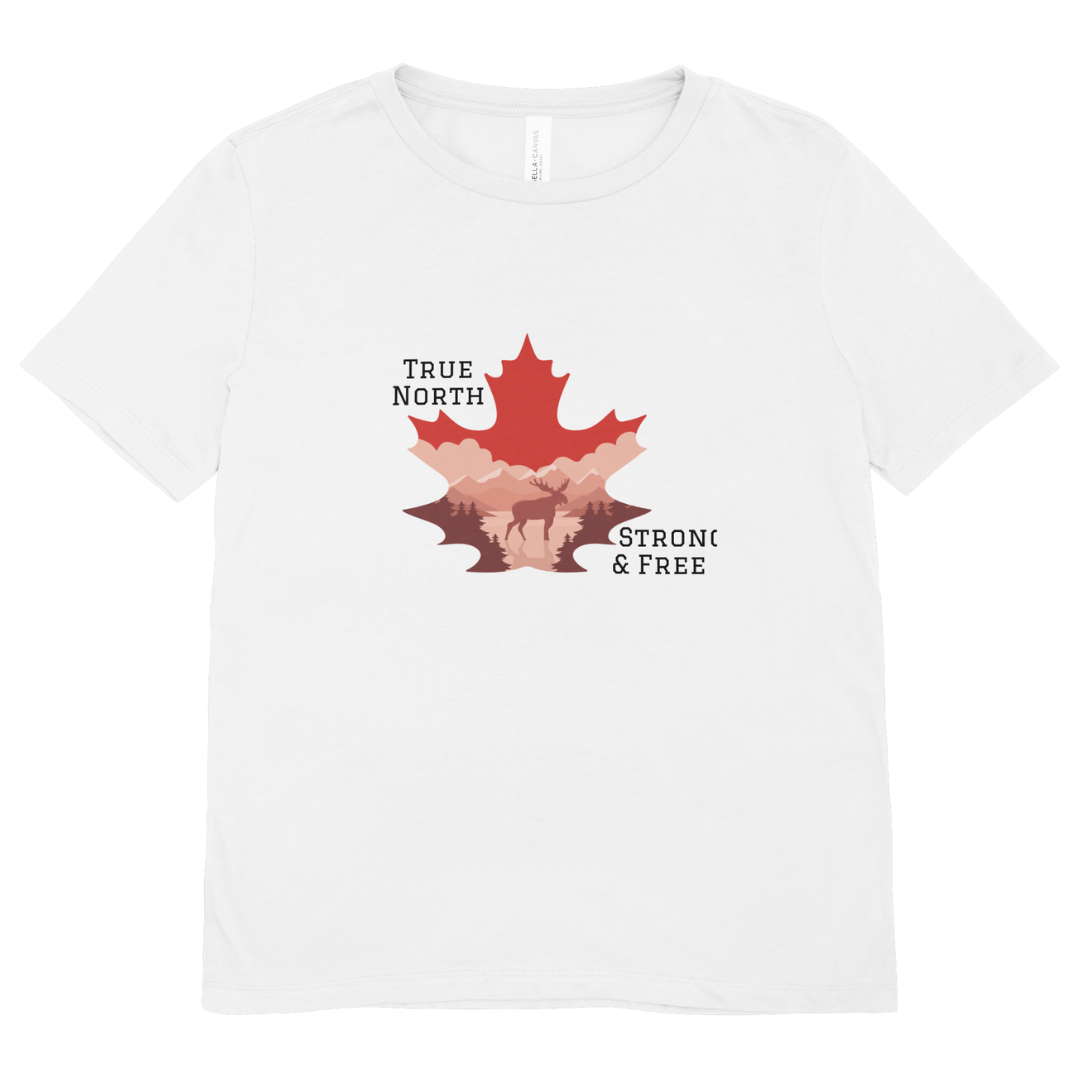 True North Strong and Free T-Shirt