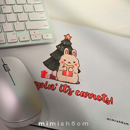 Mimishoom "Hoppin' It's Carrots" Mousepad