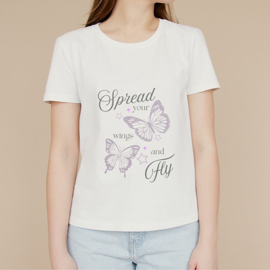 Butterfly Graphic T-shirt